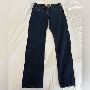 Hollister Navy Blue Women's Jeans | Size: 5s (W 27 L 31)